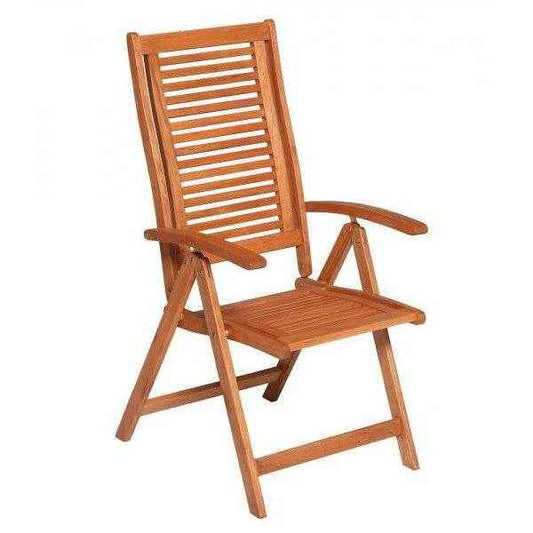 Klappsessel CORDOBA Hochlehner, Eukalyptus geölt, FSC®-zertifiziert