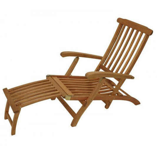 Deckchair MAINE klappbar, Eukalyptus geölt, FSC®-zertifiziert