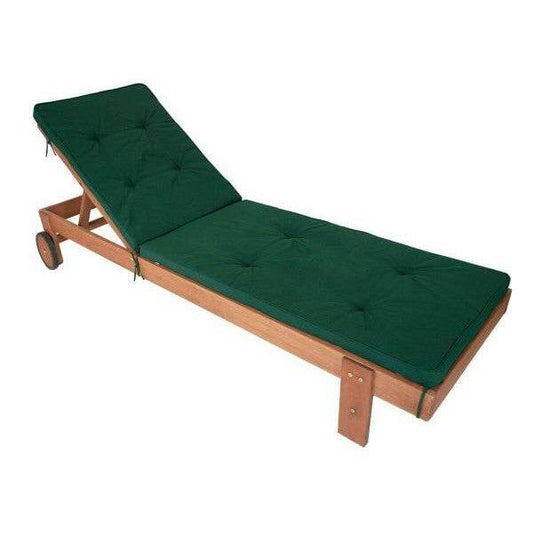 Polsterauflage DENVER für Gartenliege, grün - Palo24