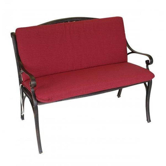 Polsterauflage TACOMA für Bank 2-sitzer, rot - Palo24