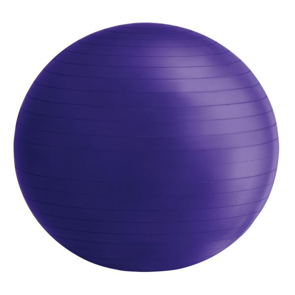 Sport- und Gymnastikball Ø 75 cm inkl. Handpumpe in violett